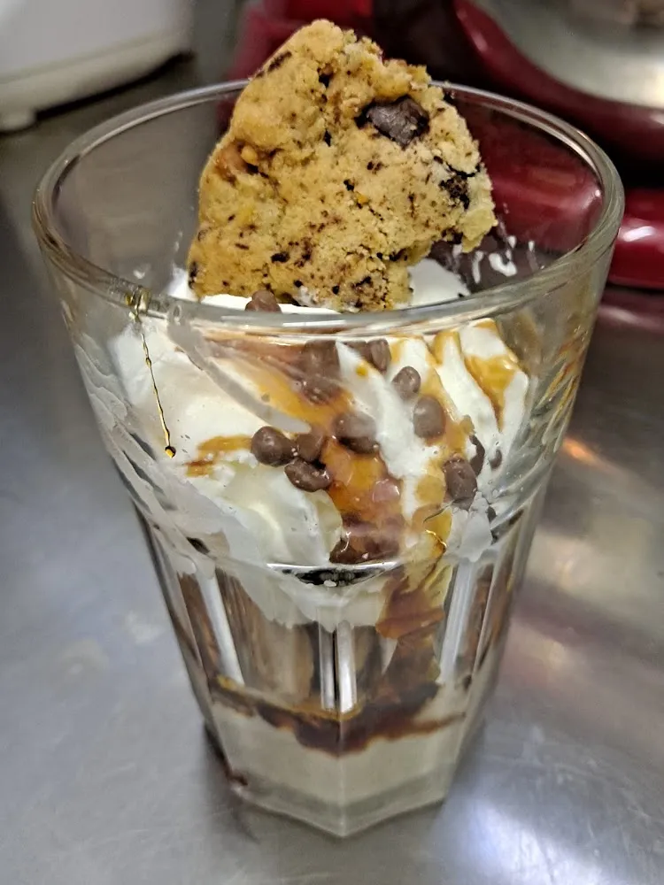 Coupe Glacée Vanille Cookie Maison